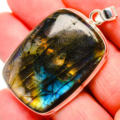 Labradorite Pendants handcrafted by Ana Silver Co - PD35317