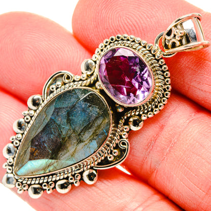 Labradorite Pendants handcrafted by Ana Silver Co - PD35320