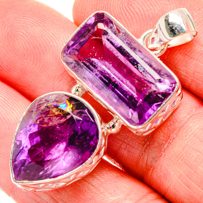 Amethyst Pendants handcrafted by Ana Silver Co - PD35324