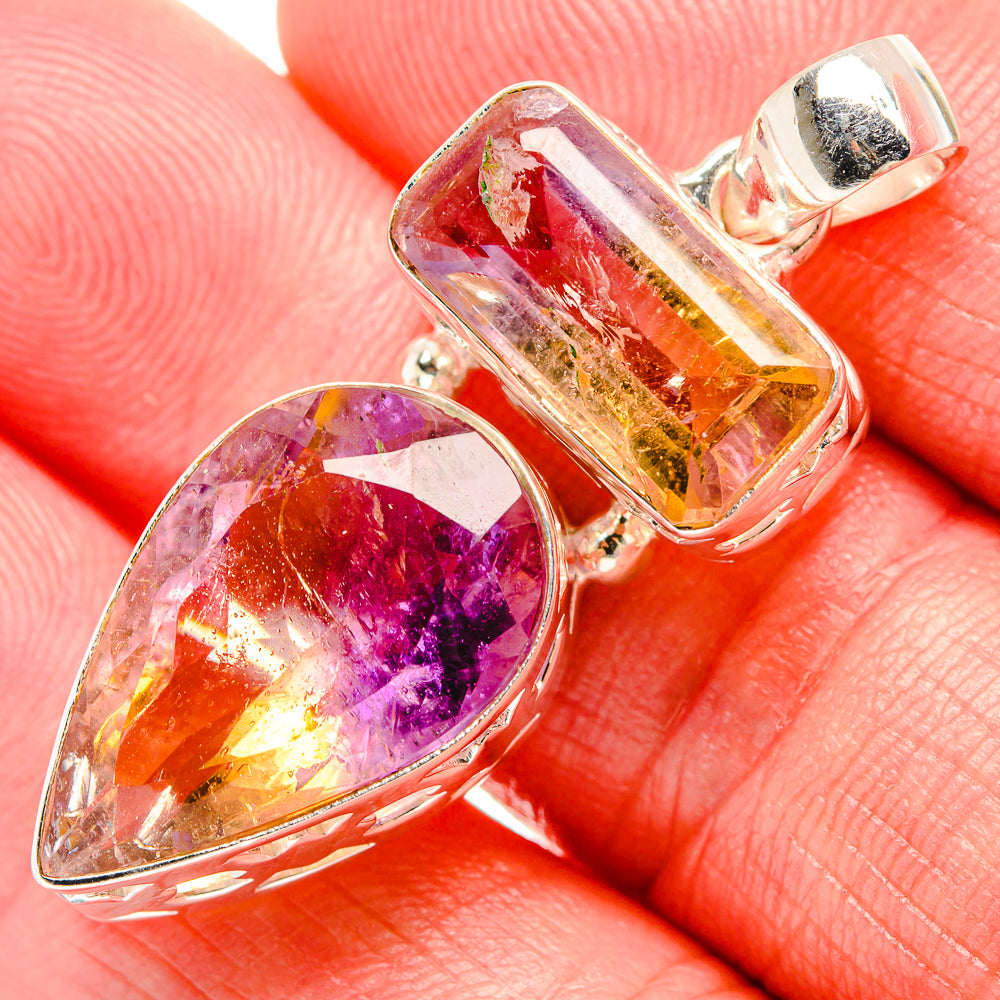 Ametrine Pendants handcrafted by Ana Silver Co - PD35327