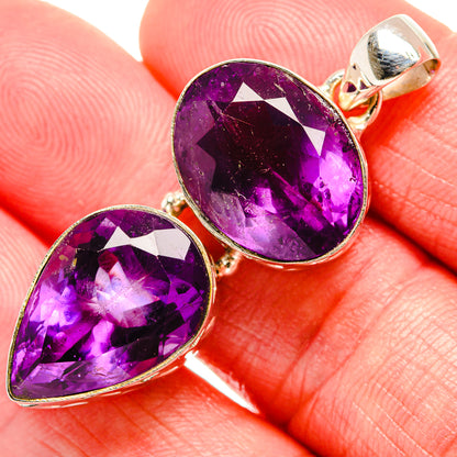 Amethyst Pendants handcrafted by Ana Silver Co - PD35328