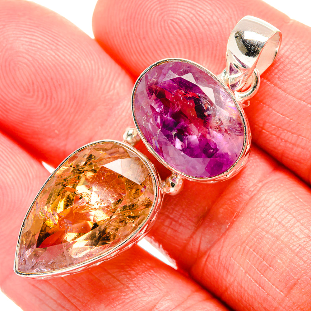 Ametrine Pendants handcrafted by Ana Silver Co - PD35331