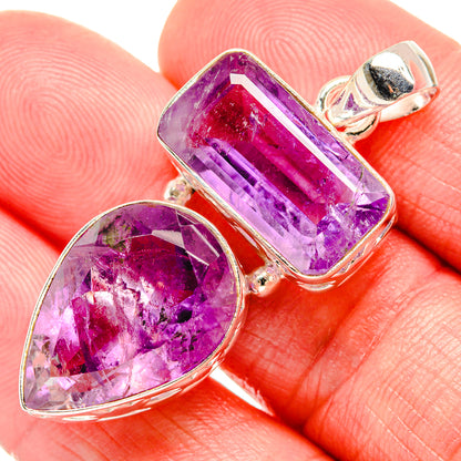 Amethyst Pendants handcrafted by Ana Silver Co - PD35333