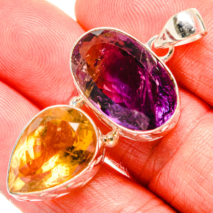 Ametrine Pendants handcrafted by Ana Silver Co - PD35334