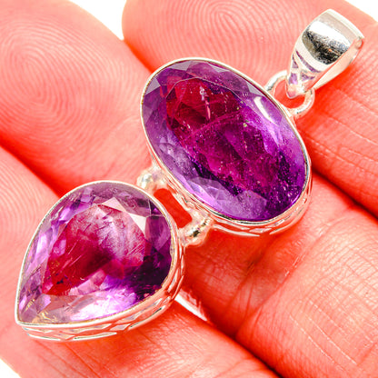 Amethyst Pendants handcrafted by Ana Silver Co - PD35335