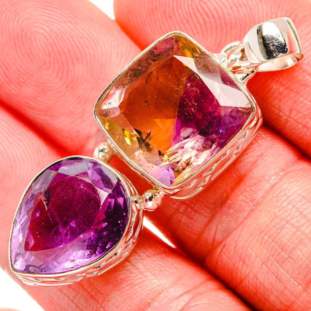 Ametrine Pendants handcrafted by Ana Silver Co - PD35338