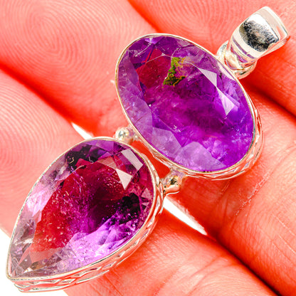 Amethyst Pendants handcrafted by Ana Silver Co - PD35354