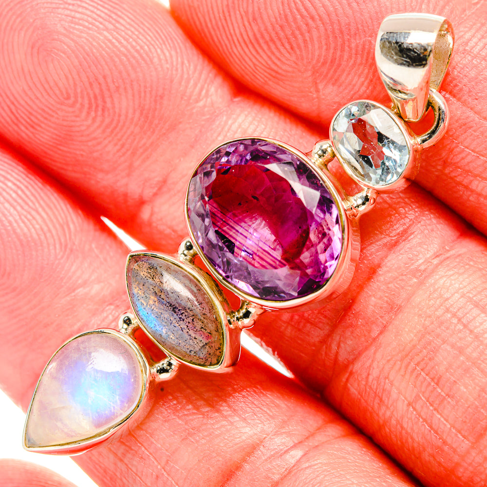 Citrine Pendants handcrafted by Ana Silver Co - PD35356