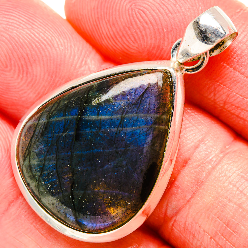 Labradorite Pendants handcrafted by Ana Silver Co - PD35358