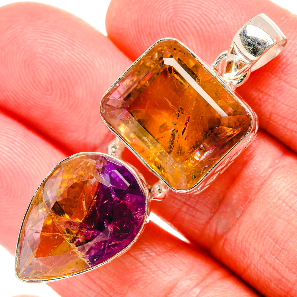 Ametrine Pendants handcrafted by Ana Silver Co - PD35364