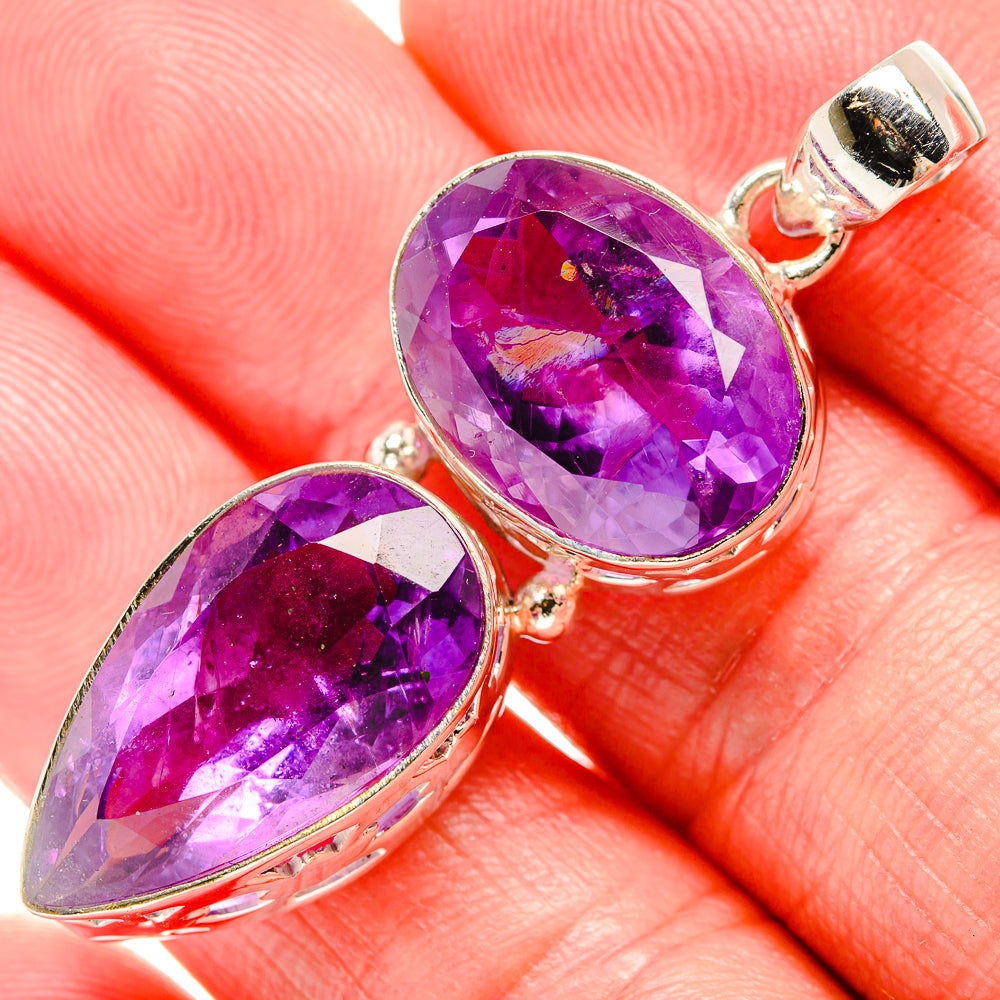 Amethyst Pendants handcrafted by Ana Silver Co - PD35365