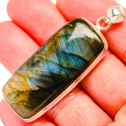 Labradorite Pendants handcrafted by Ana Silver Co - PD35367