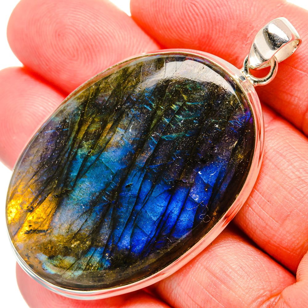Labradorite Pendants handcrafted by Ana Silver Co - PD35368