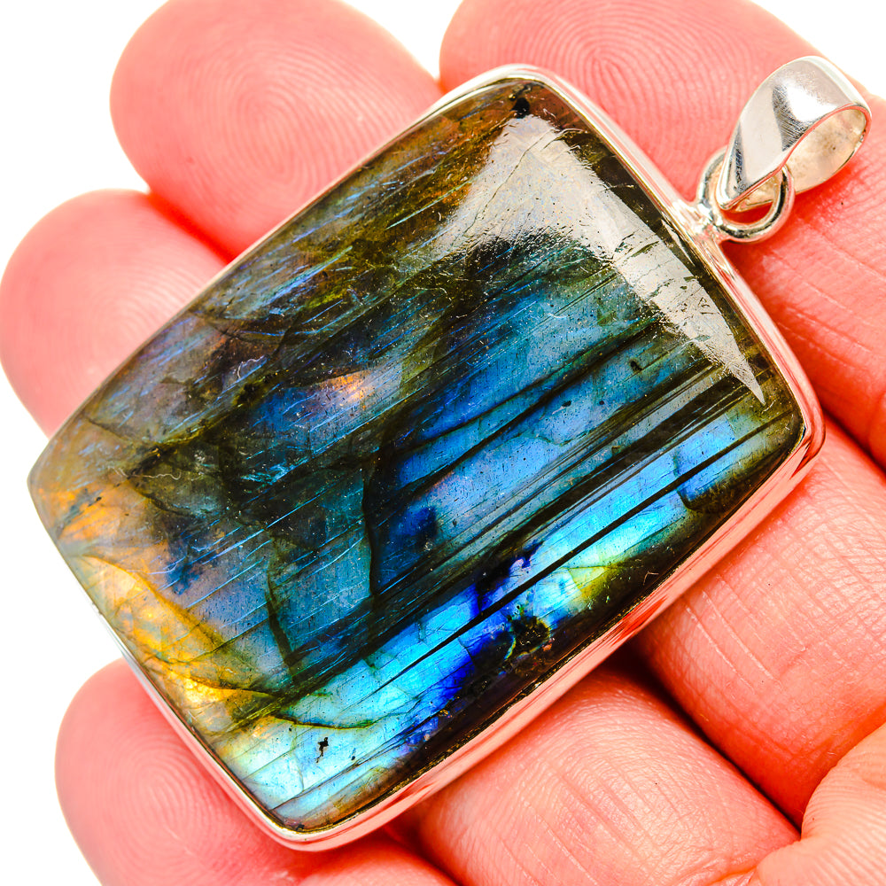 Labradorite Pendants handcrafted by Ana Silver Co - PD35369