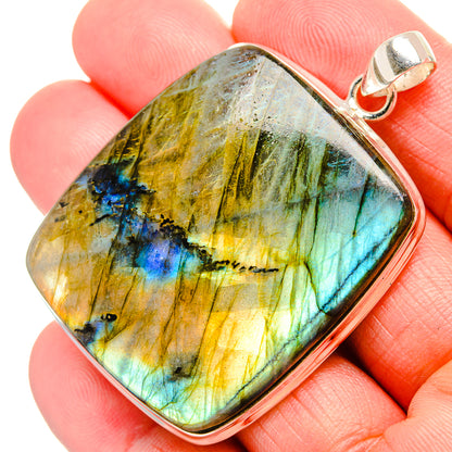 Labradorite Pendants handcrafted by Ana Silver Co - PD35370