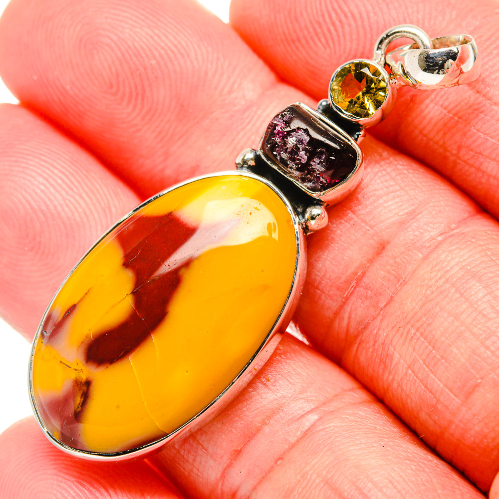 Mookaite Pendants handcrafted by Ana Silver Co - PD35379