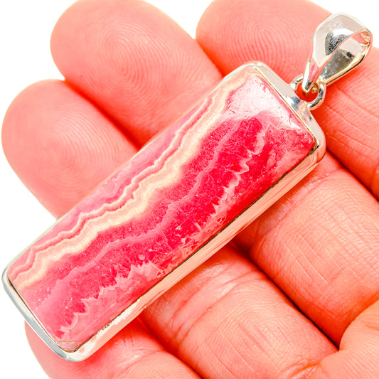 Rhodochrosite Pendants handcrafted by Ana Silver Co - PD35395