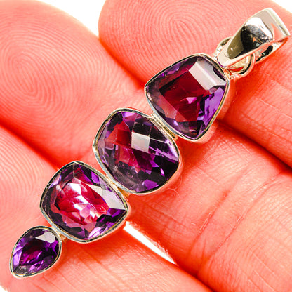 Amethyst Pendants handcrafted by Ana Silver Co - PD35412