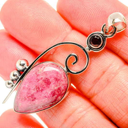 Rhodochrosite Pendants handcrafted by Ana Silver Co - PD35419