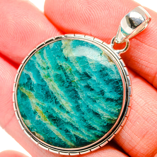 Amazonite Pendants handcrafted by Ana Silver Co - PD35423