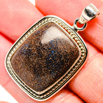 Dinosaur Bone Pendants handcrafted by Ana Silver Co - PD35433
