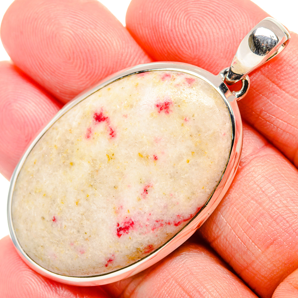 Cinnabar Pendants handcrafted by Ana Silver Co - PD35437