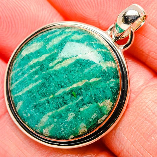 Amazonite Pendants handcrafted by Ana Silver Co - PD35442