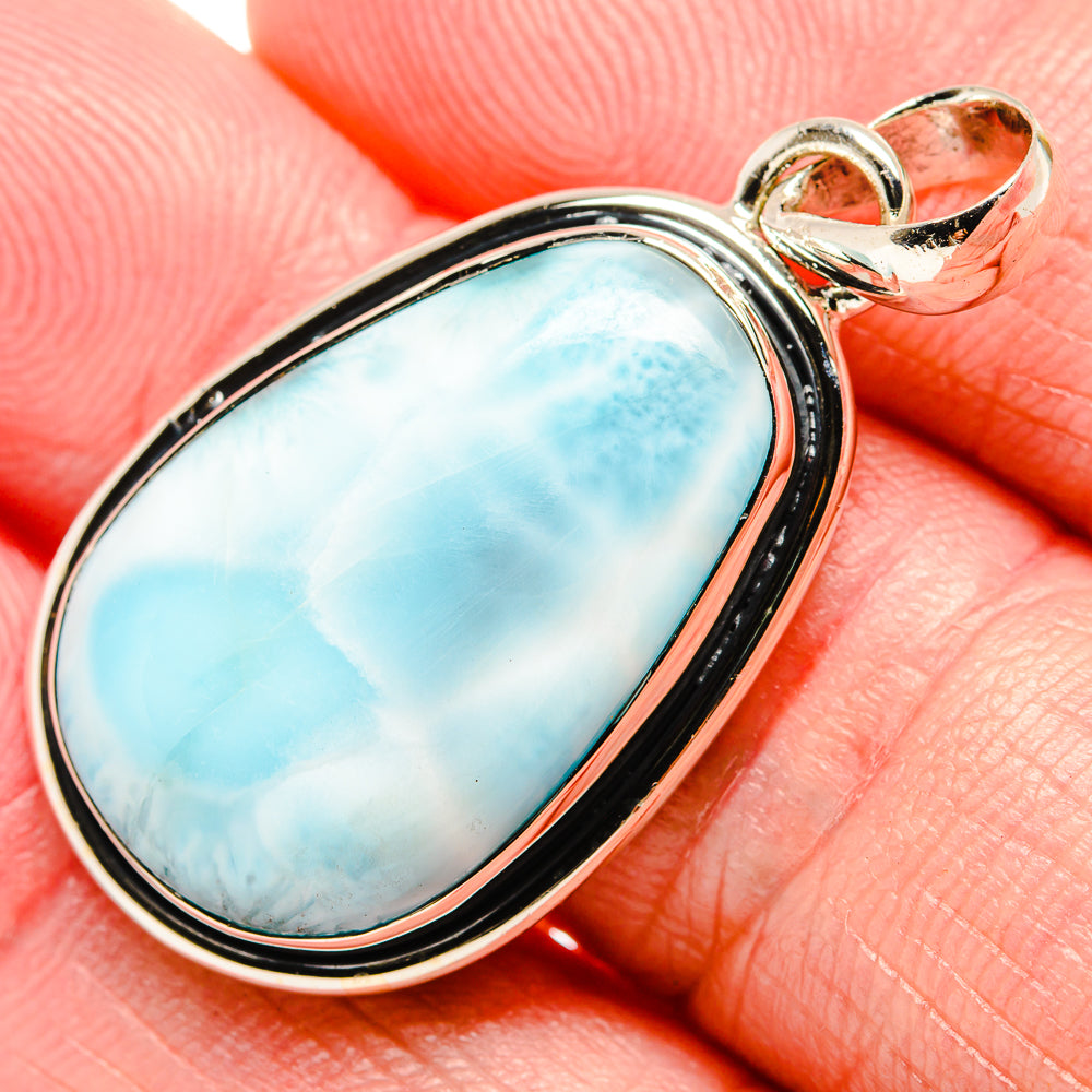 Larimar Pendants handcrafted by Ana Silver Co - PD35443
