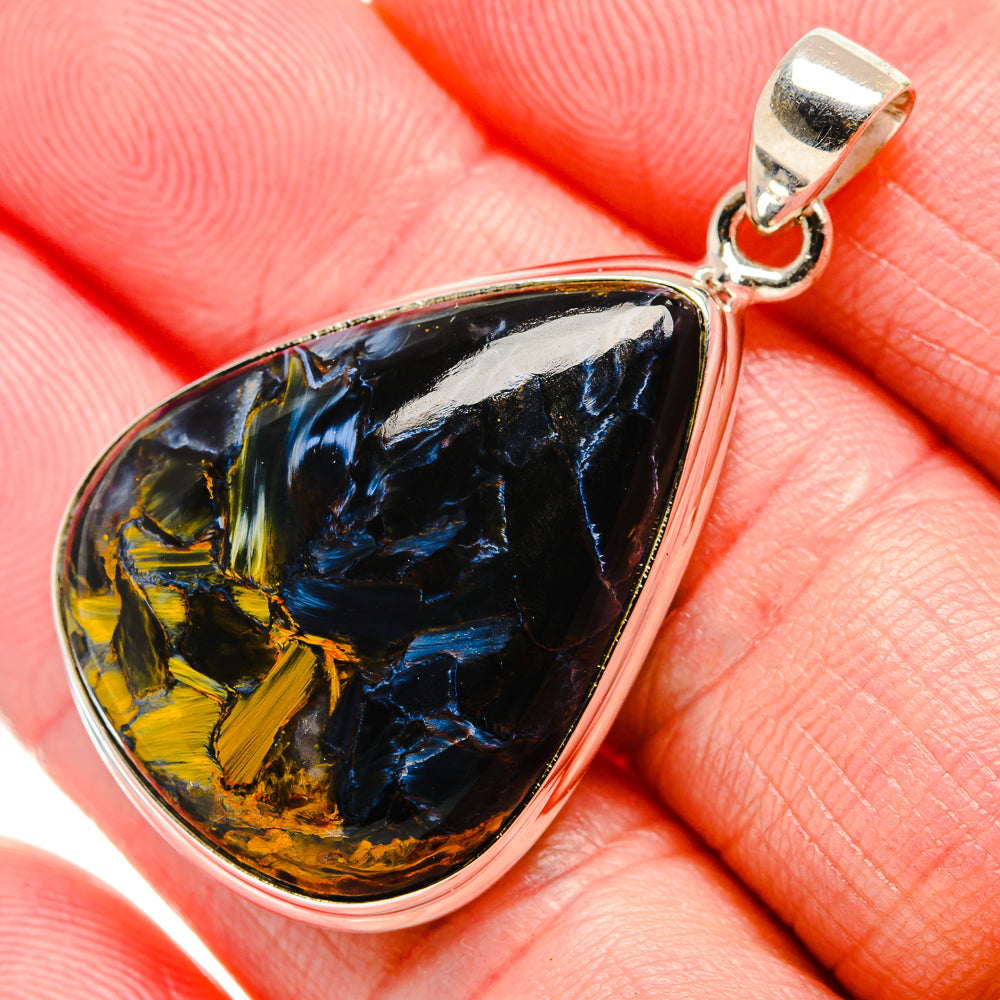 Pietersite Pendants handcrafted by Ana Silver Co - PD35446