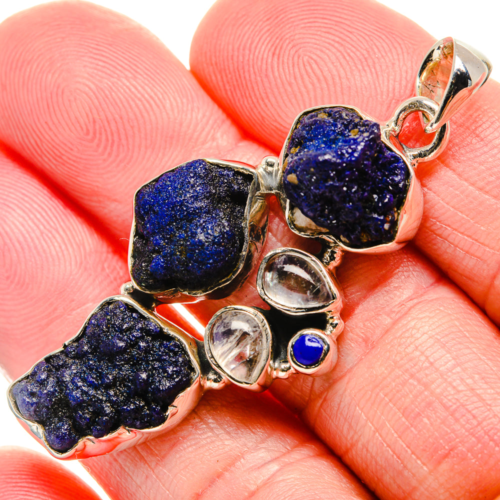 Lapis Lazuli Pendants handcrafted by Ana Silver Co - PD35449