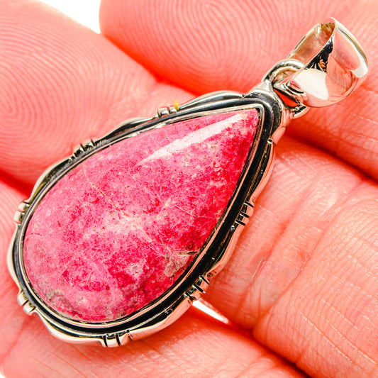 Rhodochrosite Pendants handcrafted by Ana Silver Co - PD35452