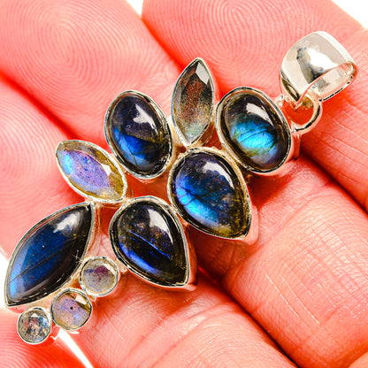 Labradorite Pendants handcrafted by Ana Silver Co - PD35462