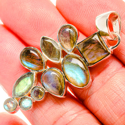 Labradorite Pendants handcrafted by Ana Silver Co - PD35463