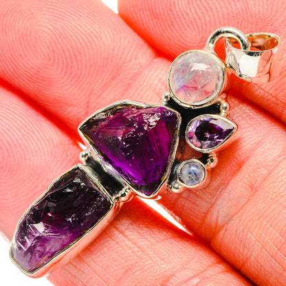 Amethyst Pendants handcrafted by Ana Silver Co - PD35466