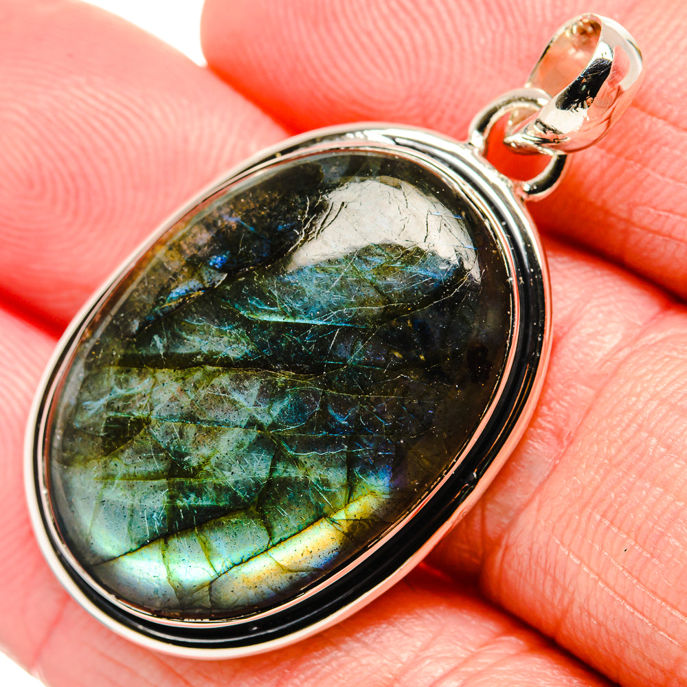 Labradorite Pendants handcrafted by Ana Silver Co - PD35488