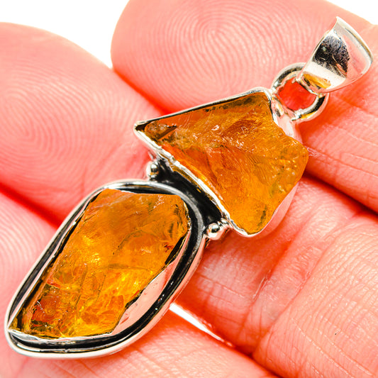Citrine Pendants handcrafted by Ana Silver Co - PD35493