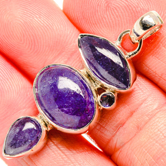 Tanzanite Pendants handcrafted by Ana Silver Co - PD35510