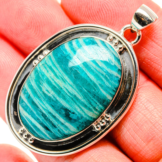 Amazonite Pendants handcrafted by Ana Silver Co - PD35517