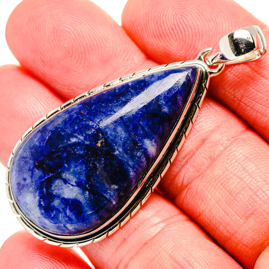 Sodalite Pendants handcrafted by Ana Silver Co - PD35518