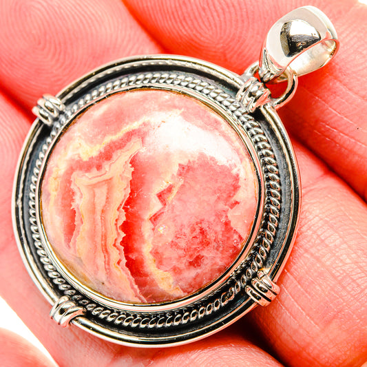Rhodochrosite Pendants handcrafted by Ana Silver Co - PD35521