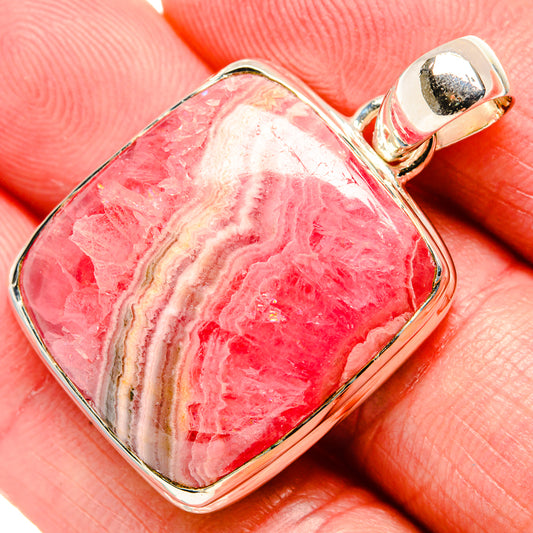 Rhodochrosite Pendants handcrafted by Ana Silver Co - PD35522