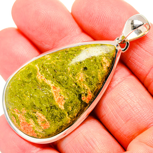 Unakite Pendants handcrafted by Ana Silver Co - PD35525