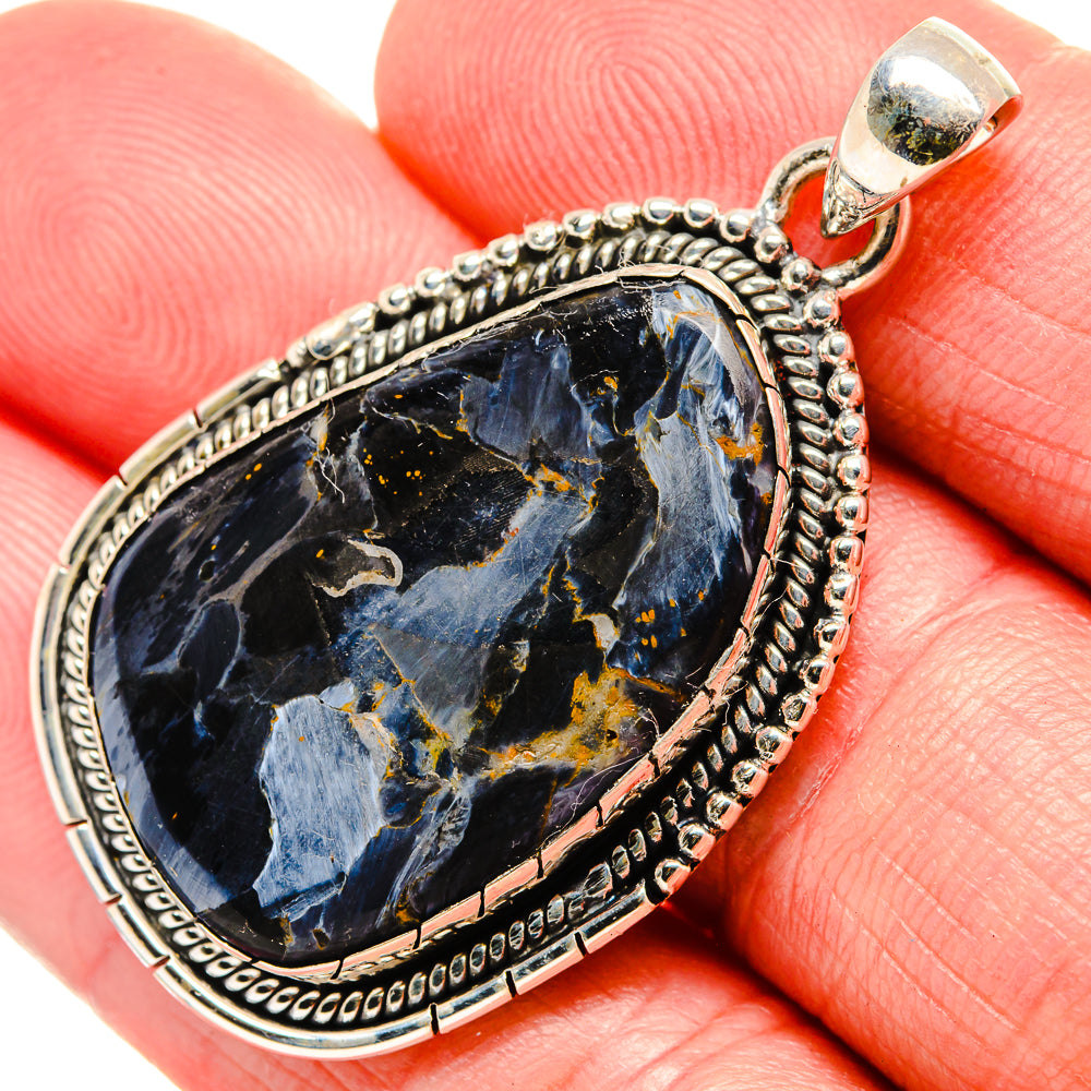 Pietersite Pendants handcrafted by Ana Silver Co - PD35533