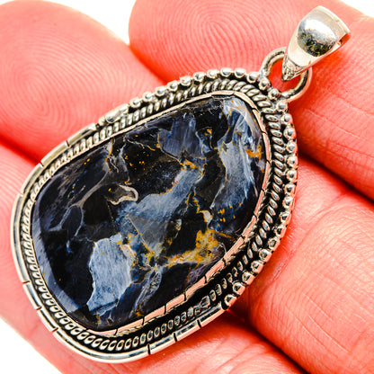 Pietersite Pendants handcrafted by Ana Silver Co - PD35533