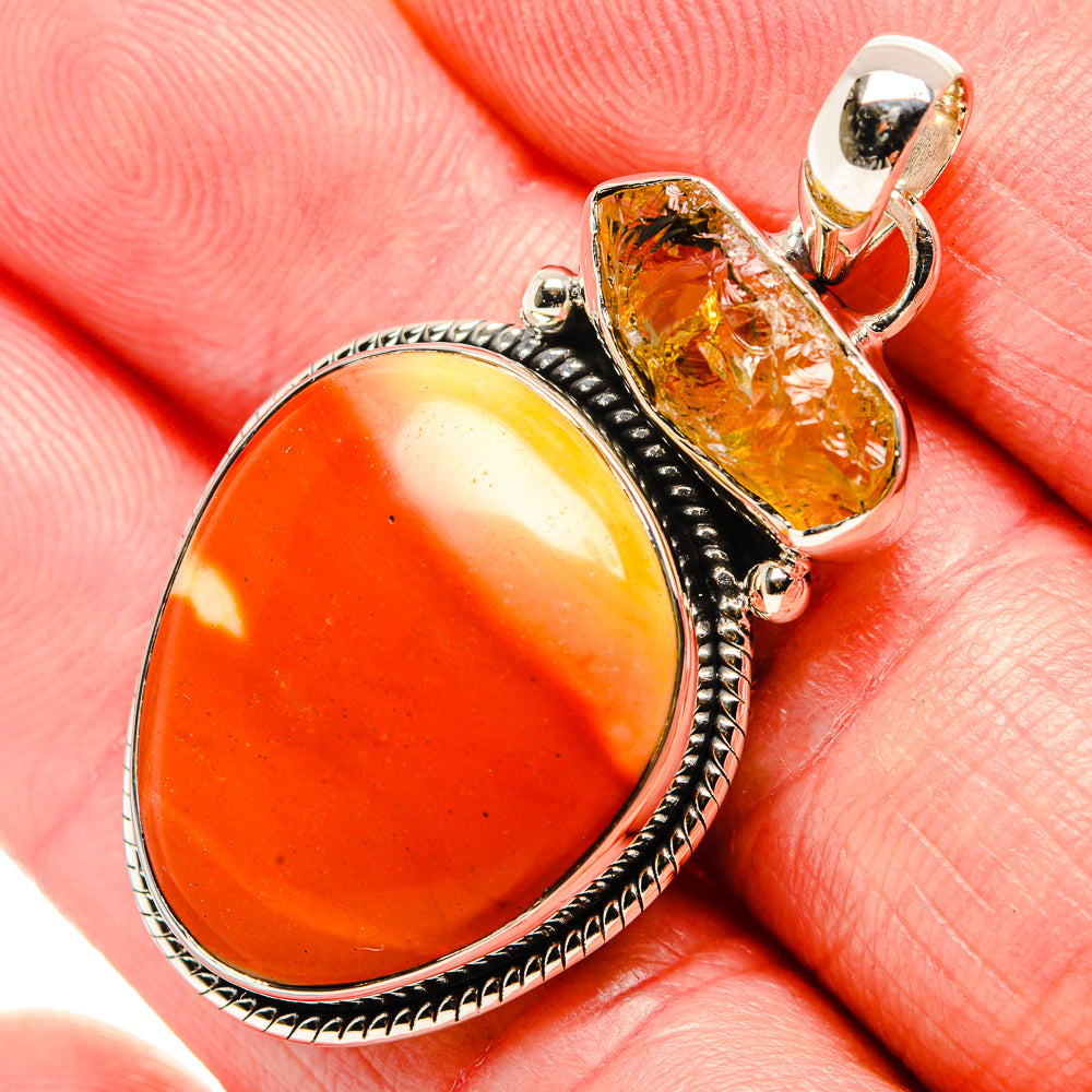 Mookaite Pendants handcrafted by Ana Silver Co - PD35534