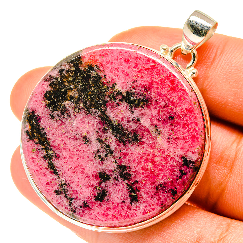 Rhodonite Pendants handcrafted by Ana Silver Co - PD3554