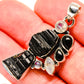 Black Tourmaline Pendants handcrafted by Ana Silver Co - PD35543
