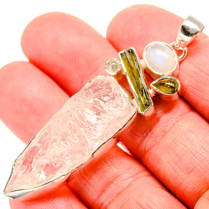 Rainbow Moonstone Pendants handcrafted by Ana Silver Co - PD35565