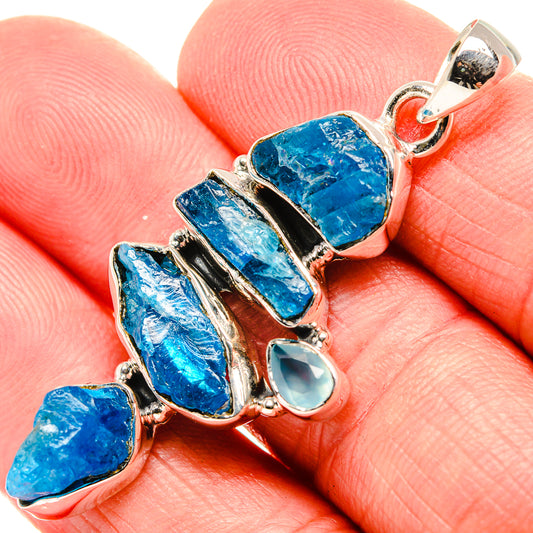 Apatite Pendants handcrafted by Ana Silver Co - PD35575