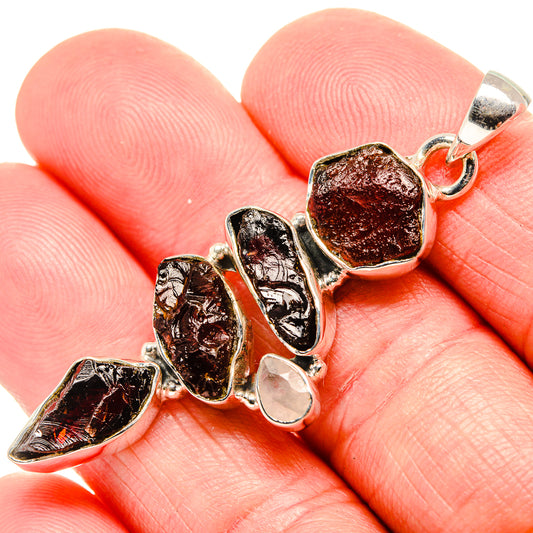 Garnet Pendants handcrafted by Ana Silver Co - PD35587